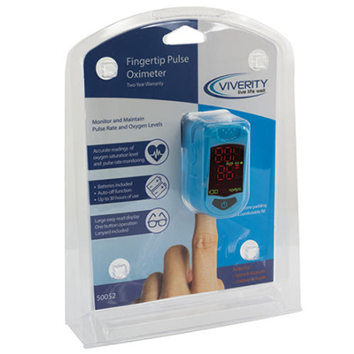 Viverity Fingertip Pulse Oximeter